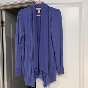 Athleta Women's Purple Open Front Cardigan Size Small (regular)